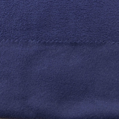 Флис DTY 19-3920, 180 г/м2, шир. 150 см, цвет т.синий - купить в Астрахани. Цена 646.04 руб.