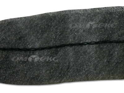WS7225-прокладочная лента усиленная швом для подгиба 30мм-графит (50м) - купить в Астрахани. Цена: 16.97 руб.