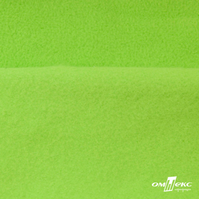 Флис DTY 15-0146, 240 г/м2, шир. 150 см, цвет зеленая свежесть - купить в Астрахани. Цена 640.46 руб.