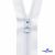 Спиральная молния Т5 501, 65 см, автомат, цвет белый - купить в Астрахани. Цена: 14.83 руб.
