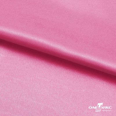 Поли креп-сатин 15-2215, 125 (+/-5) гр/м2, шир.150см, цвет розовый - купить в Астрахани. Цена 155.57 руб.