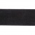 Лента бархатная нейлон, шир.25 мм, (упак. 45,7м), цв.03-черный - купить в Астрахани. Цена: 800.84 руб.