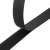 Липучка с покрытием ПВХ, шир. 25 мм (упак. 25 м), цвет чёрный - купить в Астрахани. Цена: 14.93 руб.