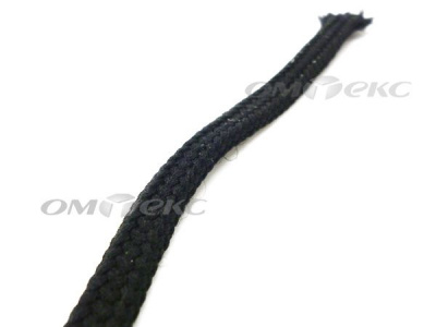 Шнурки т.3 200 см черн - купить в Астрахани. Цена: 21.69 руб.