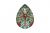 "Кабошоны" - заготовка для рукоделия акриловая фигурная 13 х 18мм - купить в Астрахани. Цена: 7.32 руб.