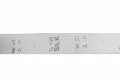 Состав и уход за тк.100% Silk (4000 шт) - купить в Астрахани. Цена: 254.80 руб.