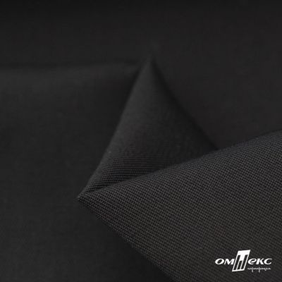 Ткань сорочечная Альто, 115 г/м2, 58% пэ,42% хл, окрашенный, шир.150 см, цв. чёрный  (арт.101) - купить в Астрахани. Цена 273.15 руб.