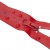 Молния водонепроницаемая PVC Т-7, 90 см, разъемная, цвет (820) красный - купить в Астрахани. Цена: 61.81 руб.