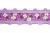 Тесьма декоративная 0385-6169, шир. 25 мм/уп. 22,8+/-1 м, цвет 01-фиолетовый - купить в Астрахани. Цена: 387.43 руб.
