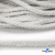 Шнур плетеный d-6 мм круглый, 70% хлопок 30% полиэстер, уп.90+/-1 м, цв.1076-белый - купить в Астрахани. Цена: 588 руб.