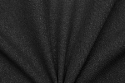 Ткань костюмная 24880 2022, 220 гр/м2, шир.150см, цвет чёрный - купить в Астрахани. Цена 451 руб.