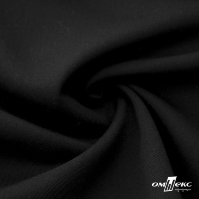 Ткань костюмная "Эльза" 80% P, 16% R, 4% S, 160 г/м2, шир.150 см, цв-черный #1 - купить в Астрахани. Цена 332.71 руб.