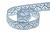 Тесьма кружевная 0621-1346А, шир. 13 мм/уп. 20+/-1 м, цвет 132-голубой - купить в Астрахани. Цена: 569.26 руб.