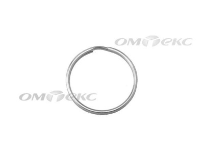 Кольцо металлическое d-20 мм, цв.-никель - купить в Астрахани. Цена: 3.19 руб.