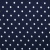 Креп стрейч Амузен, 85 г/м2, 19-3920 (т.синий)/белый крупный горох, шир.150 см - купить в Астрахани. Цена 220.50 руб.