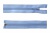 Спиральная молния Т5 351, 75 см, автомат, цвет св.голубой - купить в Астрахани. Цена: 16.28 руб.