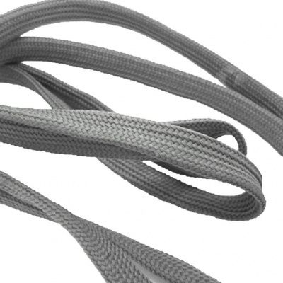 Шнурки т.5 80 см серый - купить в Астрахани. Цена: 16.76 руб.