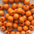0309-Бусины деревянные "ОмТекс", 16 мм, упак.50+/-3шт, цв.003-оранжевый - купить в Астрахани. Цена: 62.22 руб.