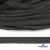 Шнур плетеный d-8 мм плоский, 70% хлопок 30% полиэстер, уп.85+/-1 м, цв.1026-серый - купить в Астрахани. Цена: 735 руб.