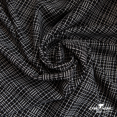 Ткань костюмная "Гарсия" 80% P, 18% R, 2% S, 335 г/м2, шир.150 см, Цвет черный - купить в Астрахани. Цена 669.66 руб.