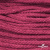 Шнур плетеный d-6 мм, 70% хлопок 30% полиэстер, уп.90+/-1 м, цв.1068-фуксия - купить в Астрахани. Цена: 588 руб.