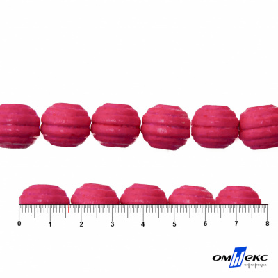 0309-Бусины деревянные "ОмТекс", 16 мм, упак.50+/-3шт, цв.023-розовый - купить в Астрахани. Цена: 62.22 руб.