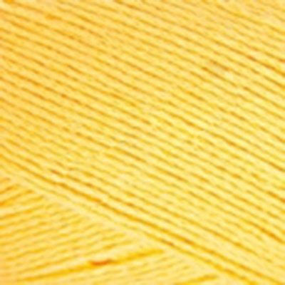 Пряжа "Хлопок Полет", 100% хлопок, 100гр, 400м, цв.104-желтый - купить в Астрахани. Цена: 136.18 руб.