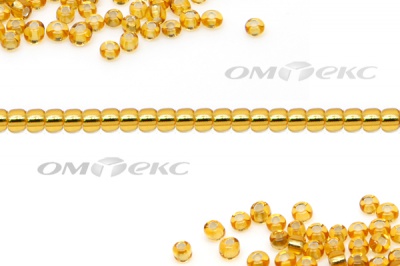 Бисер (SL) 11/0 ( упак.100 гр) цв.22 - золото - купить в Астрахани. Цена: 53.34 руб.