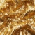 Сетка с пайетками №3, 188 гр/м2, шир.140см, цвет золотой - купить в Астрахани. Цена 454.12 руб.