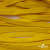 Шнур плетеный (плоский) d-12 мм, (уп.90+/-1м), 100% полиэстер, цв.269 - жёлтый - купить в Астрахани. Цена: 8.62 руб.