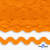 Тесьма вьюнчик 0381-0080, 8 мм/упак.33+/-1м, цвет 9511-оранжевый - купить в Астрахани. Цена: 107.26 руб.
