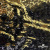 Трикотажное полотно, Сетка с пайетками, шир.130 см, #315, цв.-чёрный/золото - купить в Астрахани. Цена 693.39 руб.