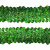 Тесьма с пайетками D4, шир. 30 мм/уп. 25+/-1 м, цвет зелёный - купить в Астрахани. Цена: 1 087.39 руб.