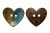 Деревянные украшения для рукоделия пуговицы "Кокос" #1 - купить в Астрахани. Цена: 55.18 руб.