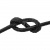 Шнур вощенный (25+/-1ярд) черный  - купить в Астрахани. Цена: 104.42 руб.