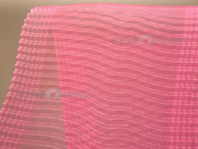 Лента капроновая "Гофре", шир. 110 мм/уп. 50 м, цвет розовый - купить в Астрахани. Цена: 35.60 руб.