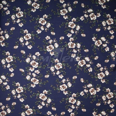 Плательная ткань "Фламенко" 3.2, 80 гр/м2, шир.150 см, принт растительный - купить в Астрахани. Цена 239.03 руб.