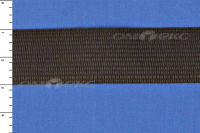 Окантовочная тесьма №216, шир. 22 мм (в упак. 100 м), цвет коричневый - купить в Астрахани. Цена: 271.60 руб.