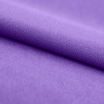 Креп стрейч Амузен 17-3323, 85 гр/м2, шир.150см, цвет фиолетовый - купить в Астрахани. Цена 196.05 руб.
