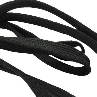 Шнурки т.4 100 см черный - купить в Астрахани. Цена: 12.41 руб.