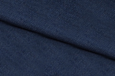 Ткань джинсовая №96, 160 гр/м2, шир.148см, цвет синий - купить в Астрахани. Цена 350.42 руб.