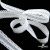 Резинка бельевая ажурная #6185, шир.16 мм, цв.белый - купить в Астрахани. Цена: 13.72 руб.