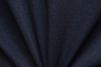 Ткань костюмная 25388 2009, 207 гр/м2, шир.150см, цвет т.синий - купить в Астрахани. Цена 353.07 руб.