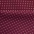 Креп стрейч Амузен, 85 г/м2, 19-2024 (темный рубин)/белый мелкий горох, шир.150 см - купить в Астрахани. Цена 220.50 руб.