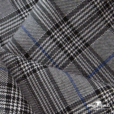 Ткань костюмная "Клер" 80% P, 16% R, 4% S, 200 г/м2, шир.150 см,#3 цв-серый/синий - купить в Астрахани. Цена 412.02 руб.