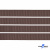 Репсовая лента 005, шир. 6 мм/уп. 50+/-1 м, цвет коричневый - купить в Астрахани. Цена: 88.45 руб.