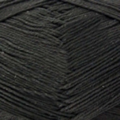 Пряжа "Бонди", 100% имп.мерсеризованный хлопок, 100гр, 270м, цв.003-черный - купить в Астрахани. Цена: 140.88 руб.