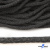 Шнур плетеный d-6 мм круглый, 70% хлопок 30% полиэстер, уп.90+/-1 м, цв.1088-т.серый - купить в Астрахани. Цена: 588 руб.