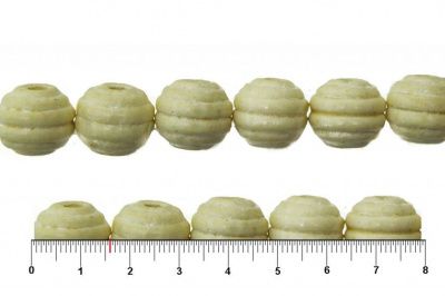 0309-Бусины деревянные "ОмТекс", 16 мм, упак.50+/-3шт, цв.035-белый - купить в Астрахани. Цена: 62.22 руб.