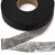 Прокладочная лента (паутинка) DF23, шир. 15 мм (боб. 100 м), цвет чёрный - купить в Астрахани. Цена: 1.13 руб.